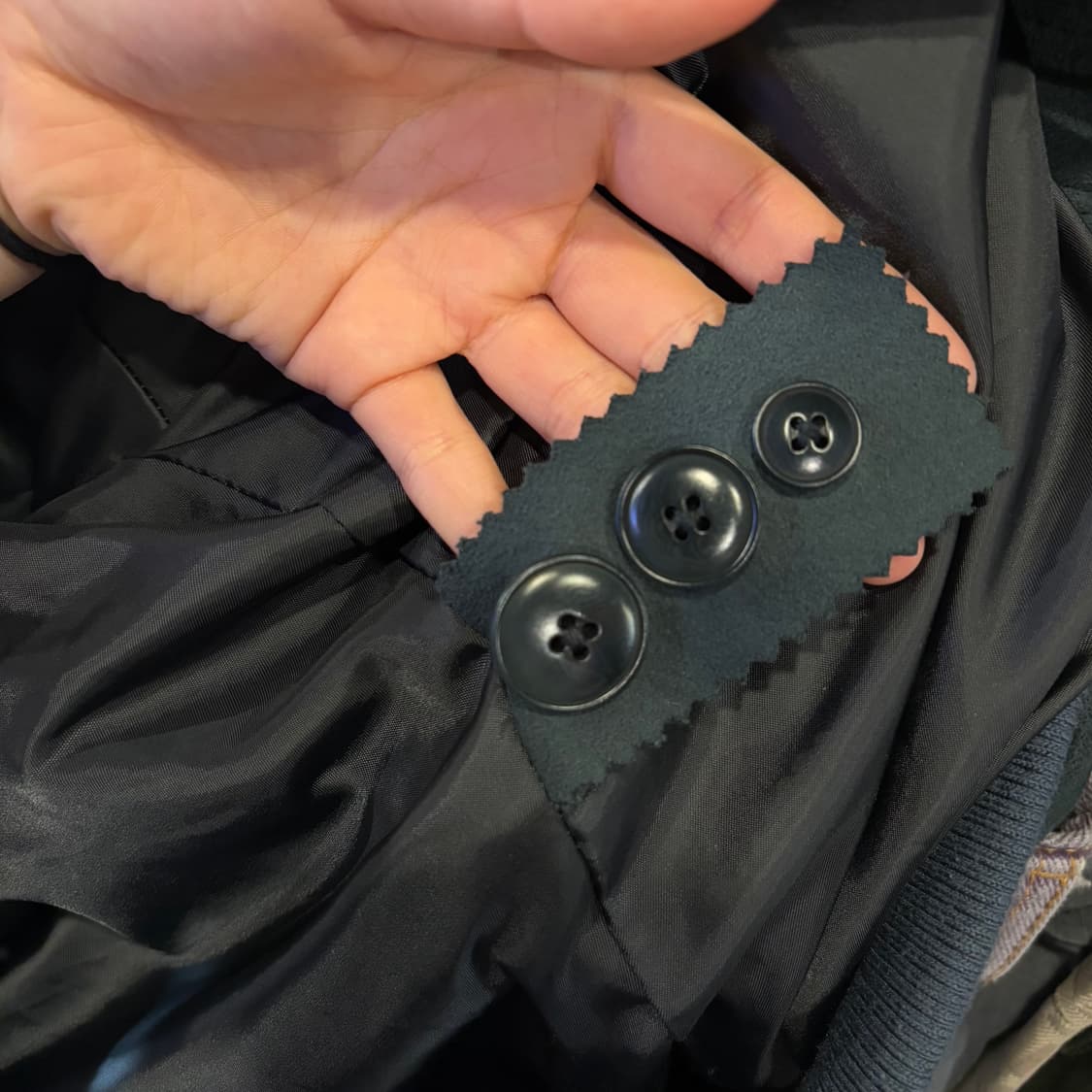 벌스데이수트 스웨이드 봄버 자켓 상품이미지6