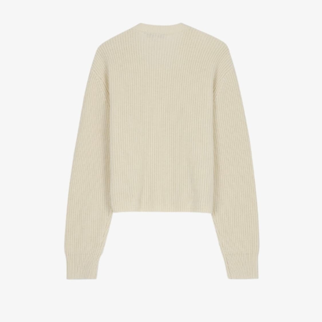 [새상품] 시티브리즈 캐시미어 숄더 레이스업 니트 아이보리 상품이미지6