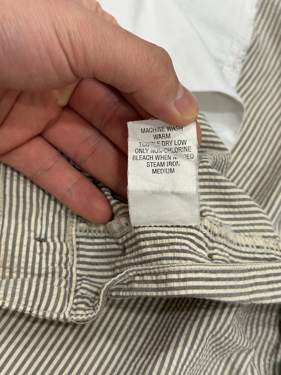 🇺🇸 90s RRL 더블알엘 시어서커 스트라이프 팬츠 (~34) 상품이미지5