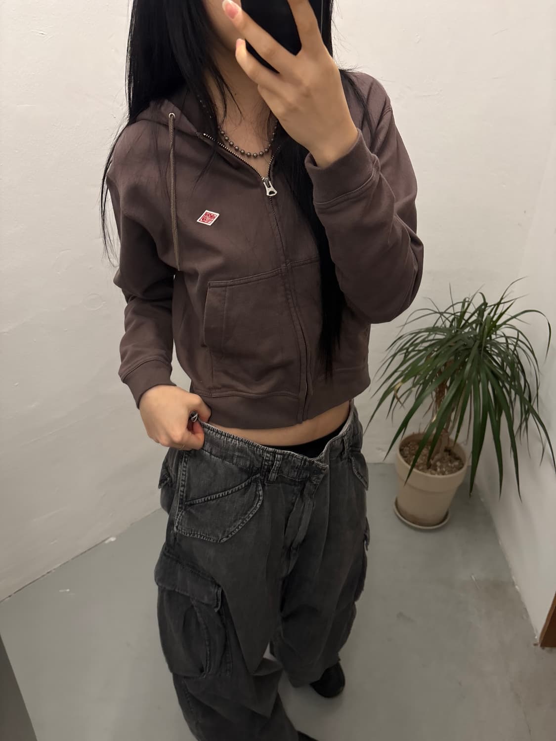 단톤 DANTON Zip Hoodie 상품이미지3