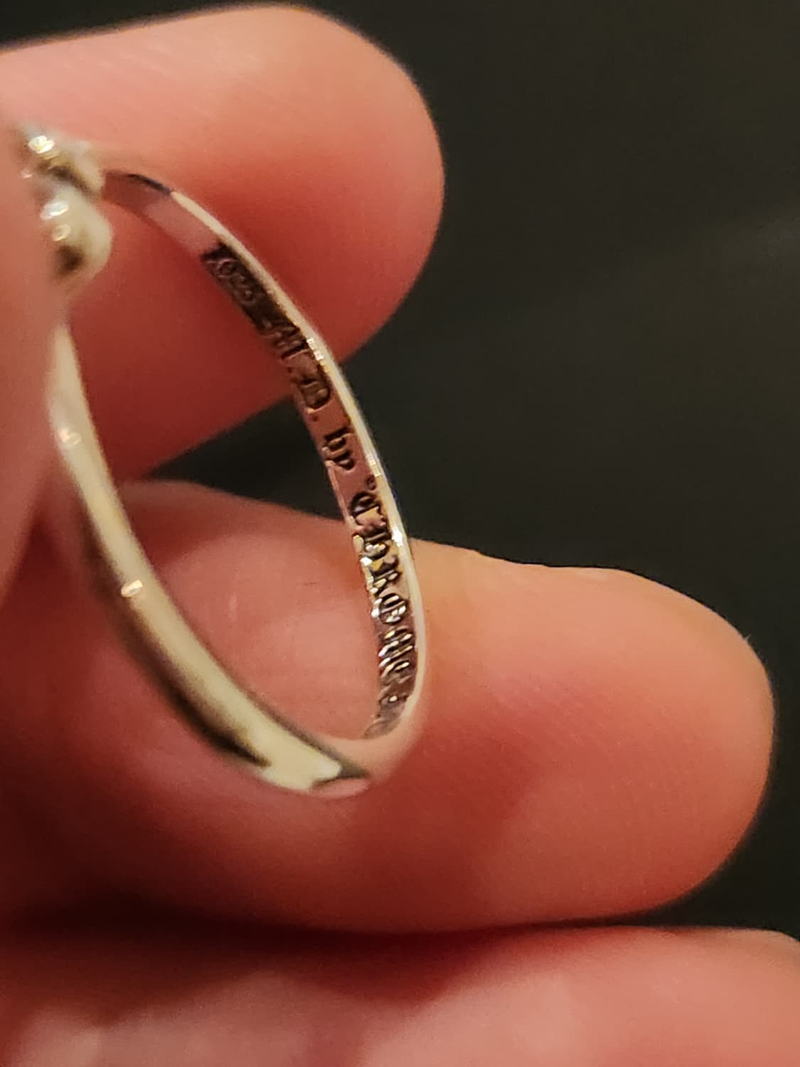 크롬하츠 매티보이 버블검링 us 7.5 상품이미지3