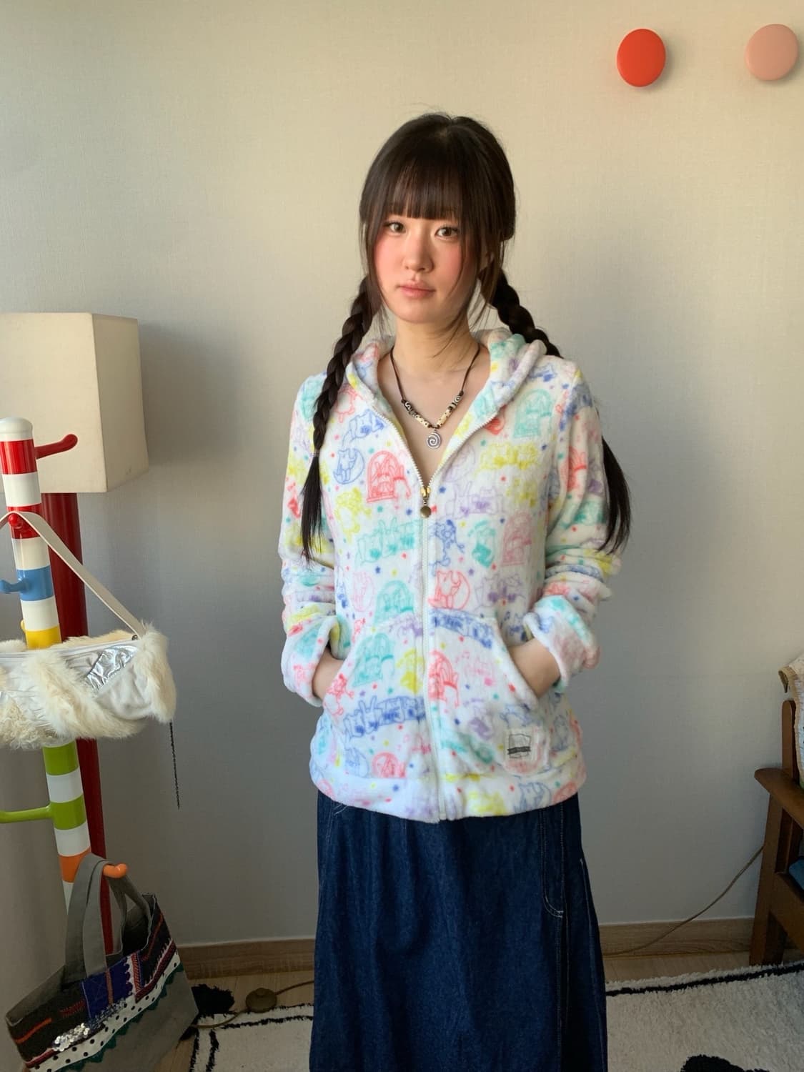 craftholic.. rabbit zip-up 상품이미지3