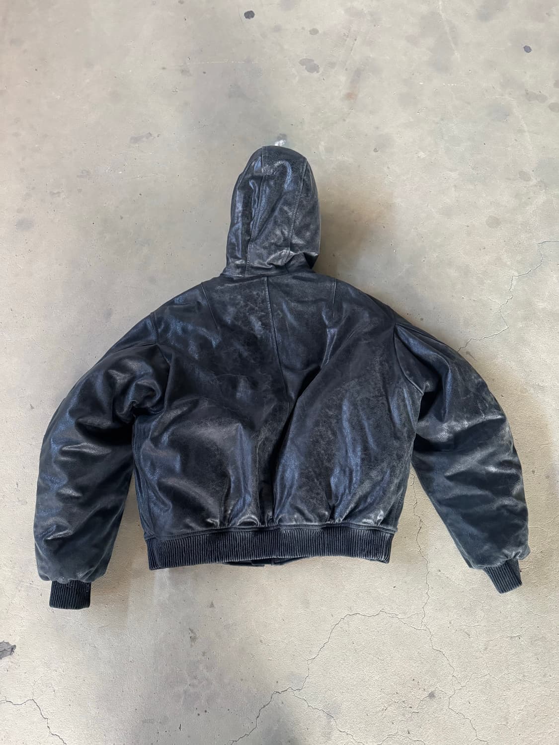 424 램스킨 레더 봄버 50 상품이미지8