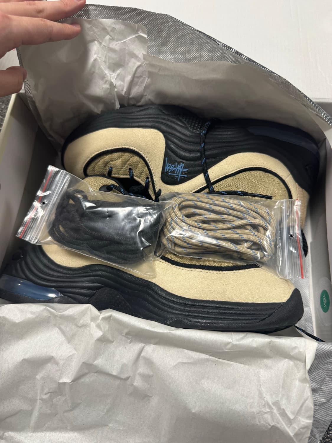 [275] 나이키 스투시 에어페니2 라탄 앤 라임스톤 상품이미지7