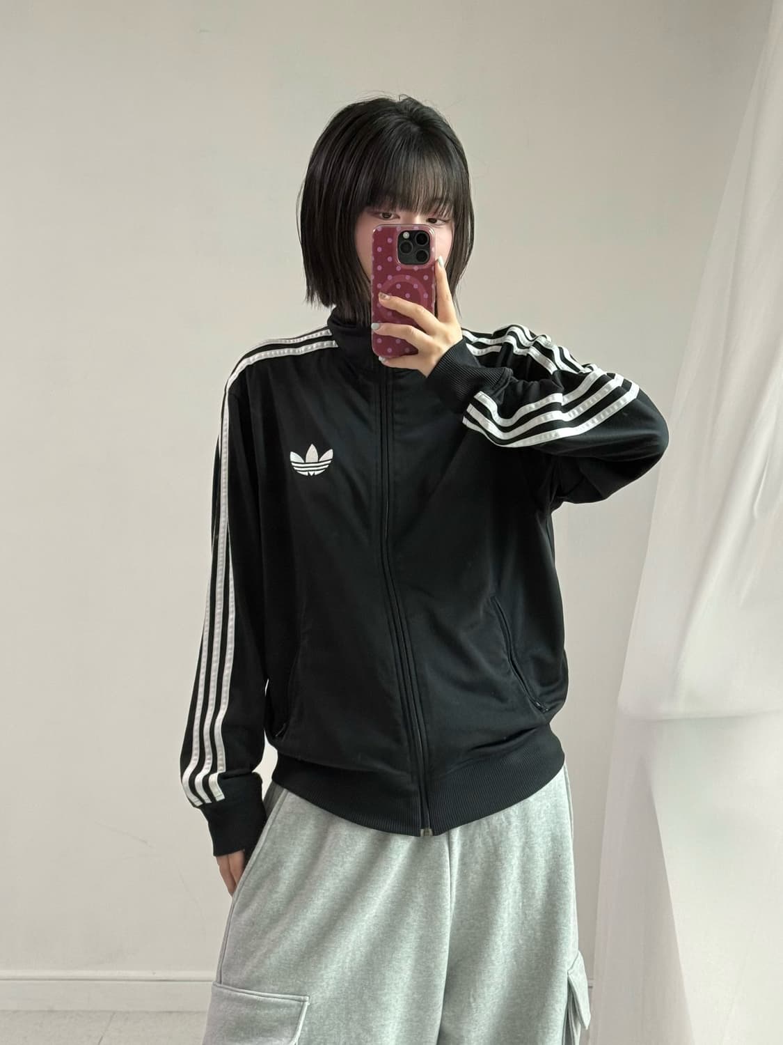 아디다스 블랙 구파이어버드 져지 상품이미지3