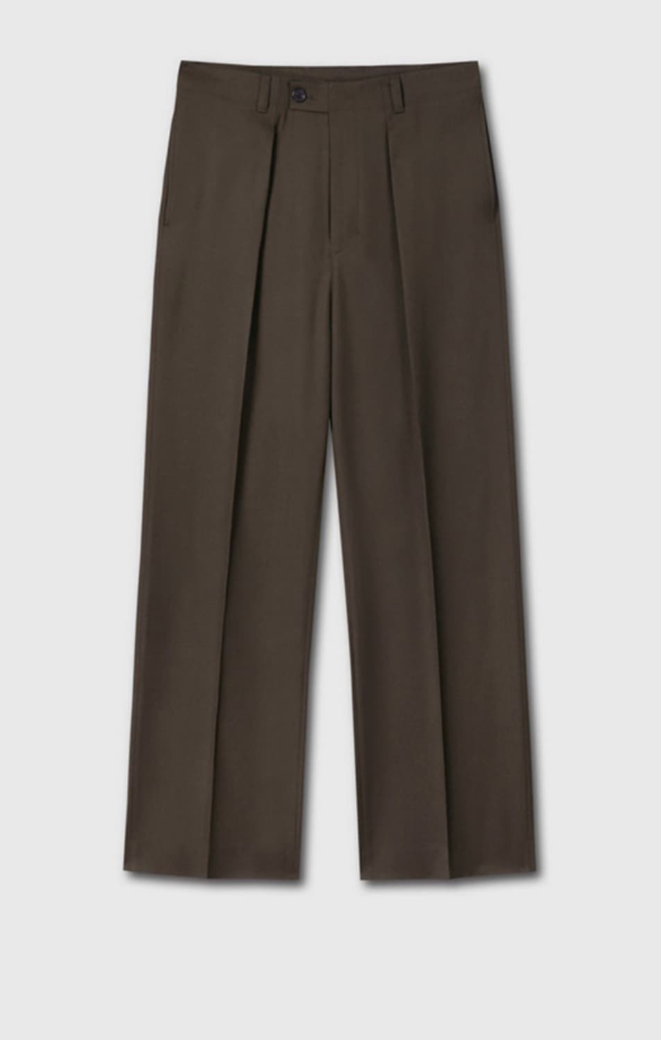 [새상품급] Wool Twill Pleated Wide Trousers 상품이미지5