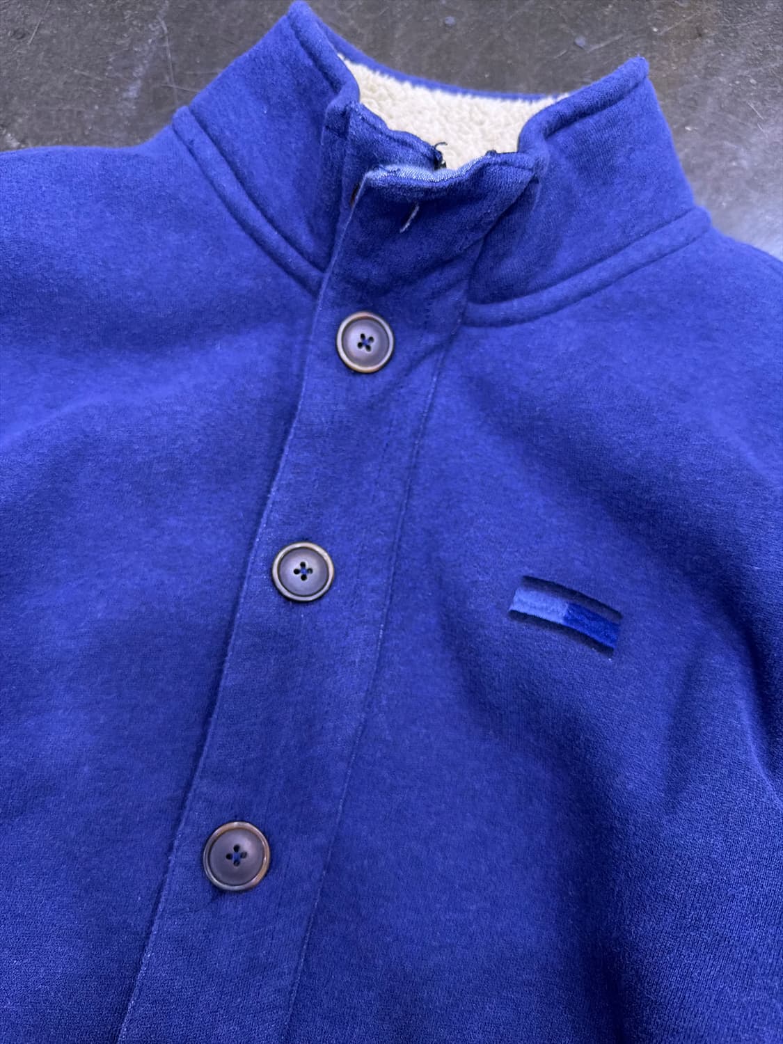 타미힐피거 양털 후리스 니트집업 버튼 자켓 M 상품이미지3