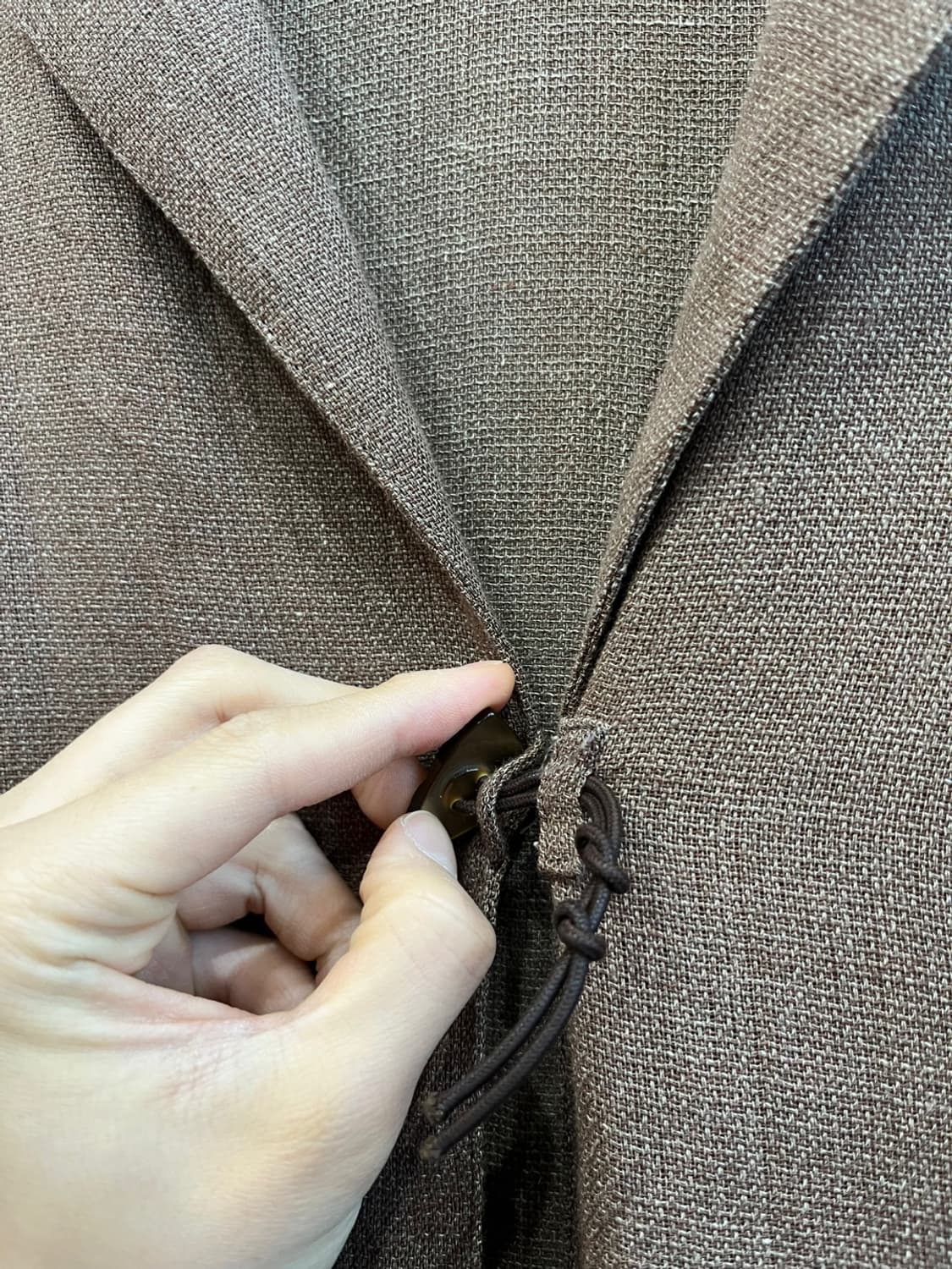 히로코 코시노 퓨어린넨 자켓 상품이미지3