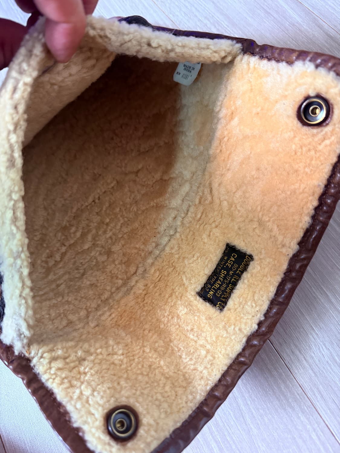 rrl 더블알엘 시어링 케이스 초레어템 상품이미지5