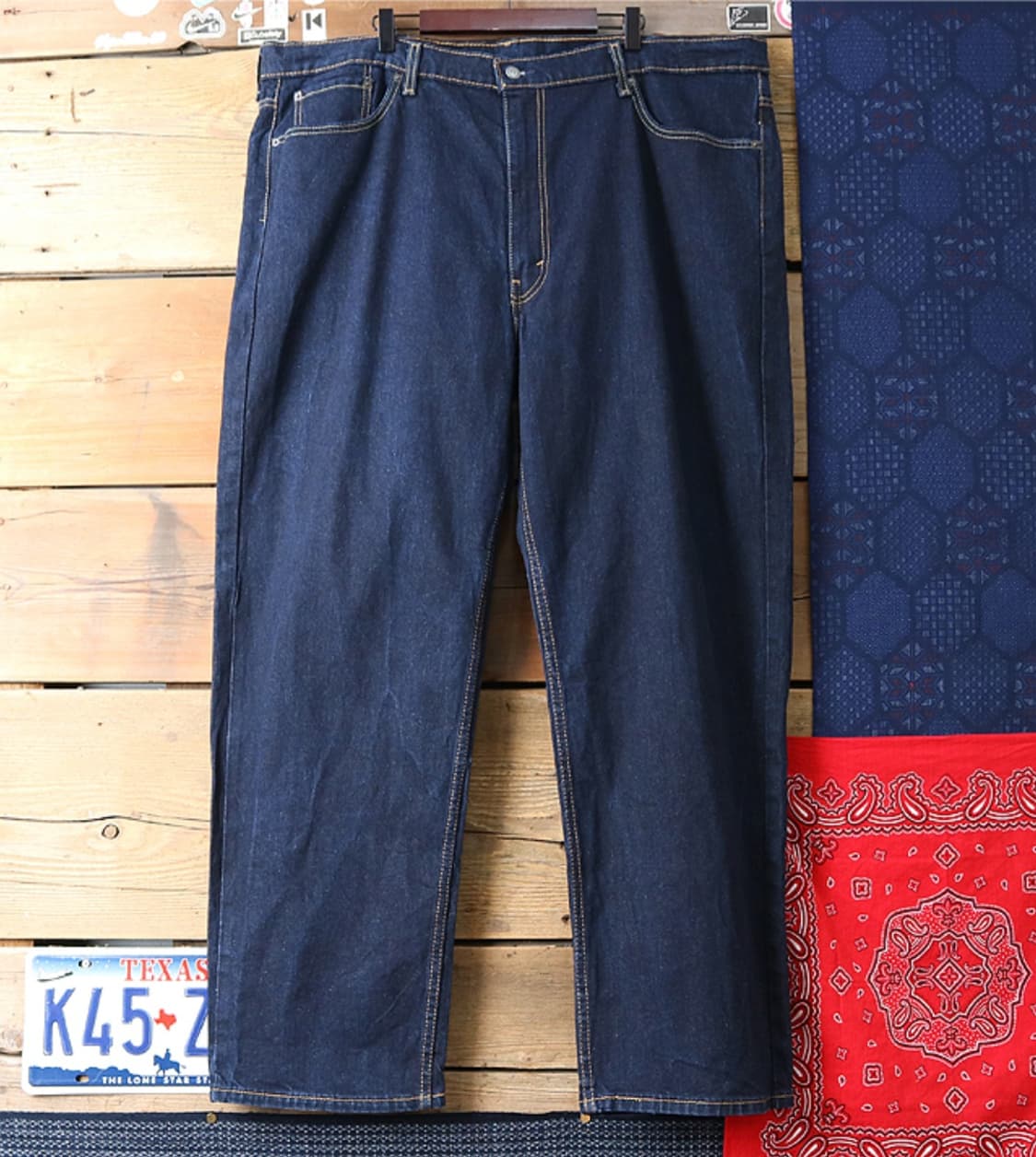 LEVIS 리바이스 550 인디고 진청 빅사이즈 데님 46 빅사이즈 상품이미지2