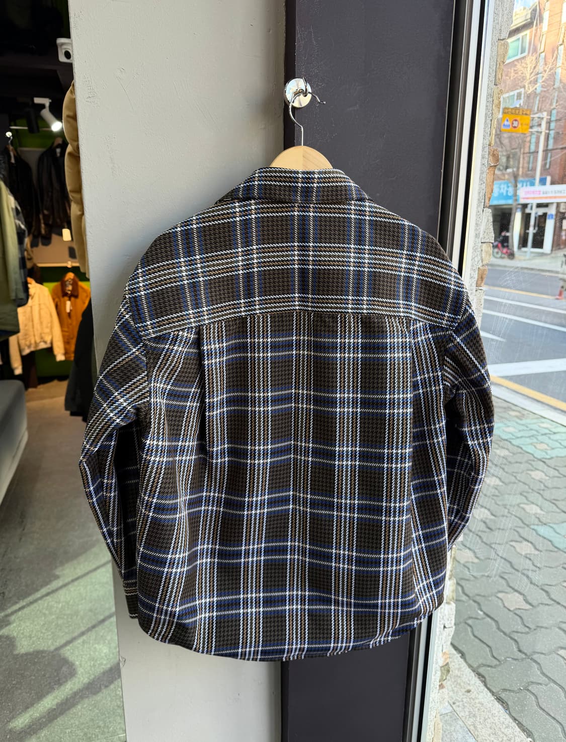 100/ 시스템옴므 21-22FW 플란넬 체크 자켓 상품이미지6