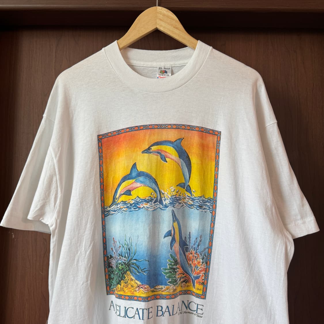 90S 프룻오브더룸 싱글스티치 반팔 XL 상품이미지2