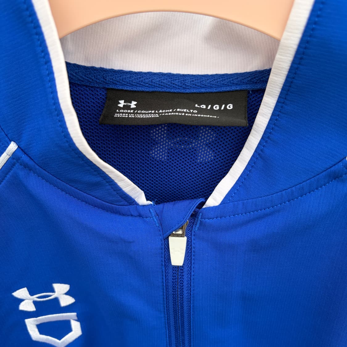 언더아머 반팔 아노락 하프집업(L) 상품이미지4