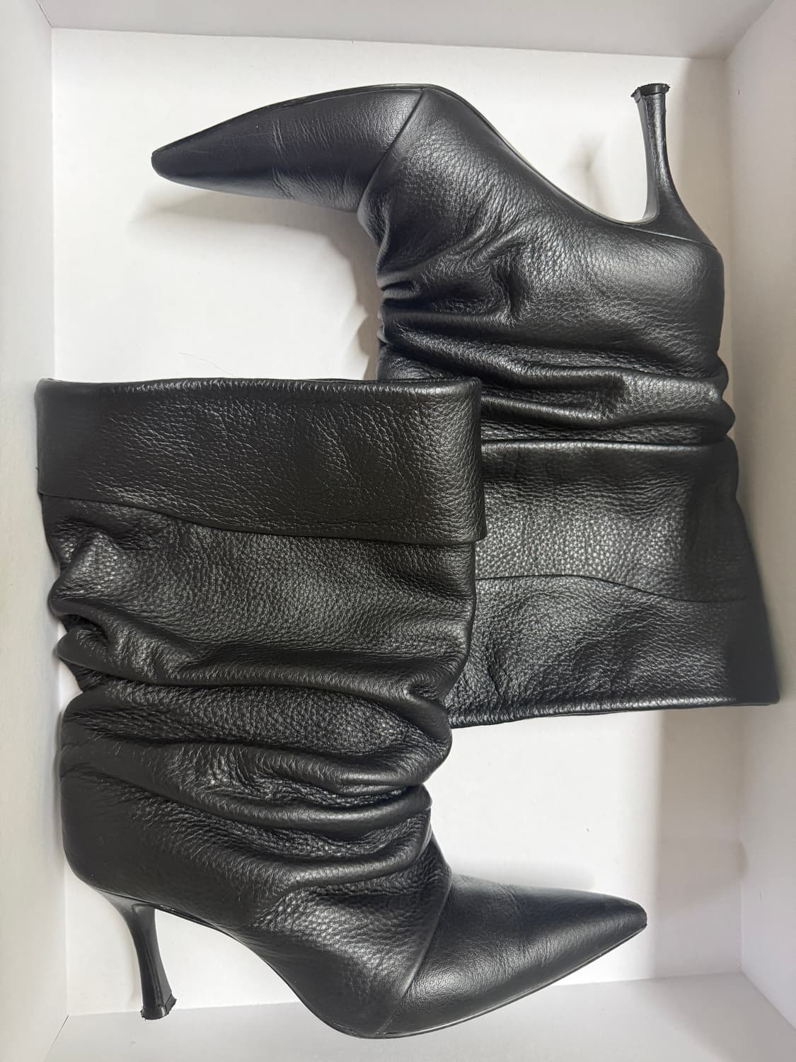 Threetimes Dumbo cuffed boots 상품이미지3