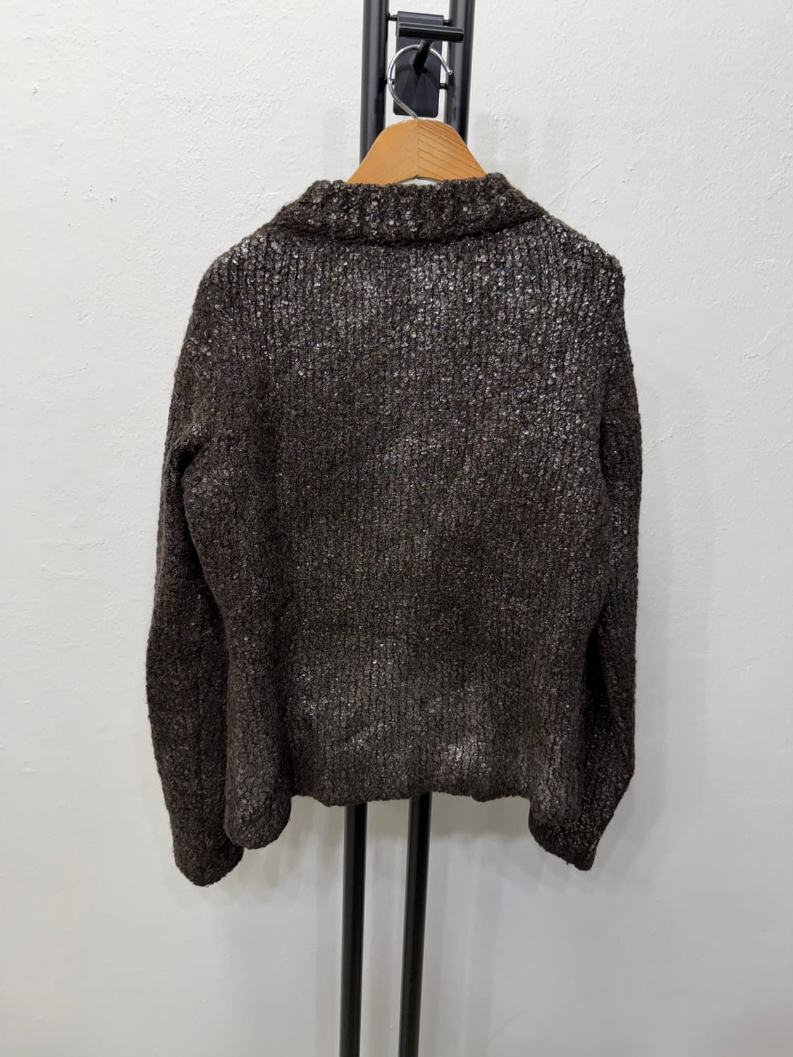 정품) 막스마라 니트 스웨터 브라운 S 상품이미지4