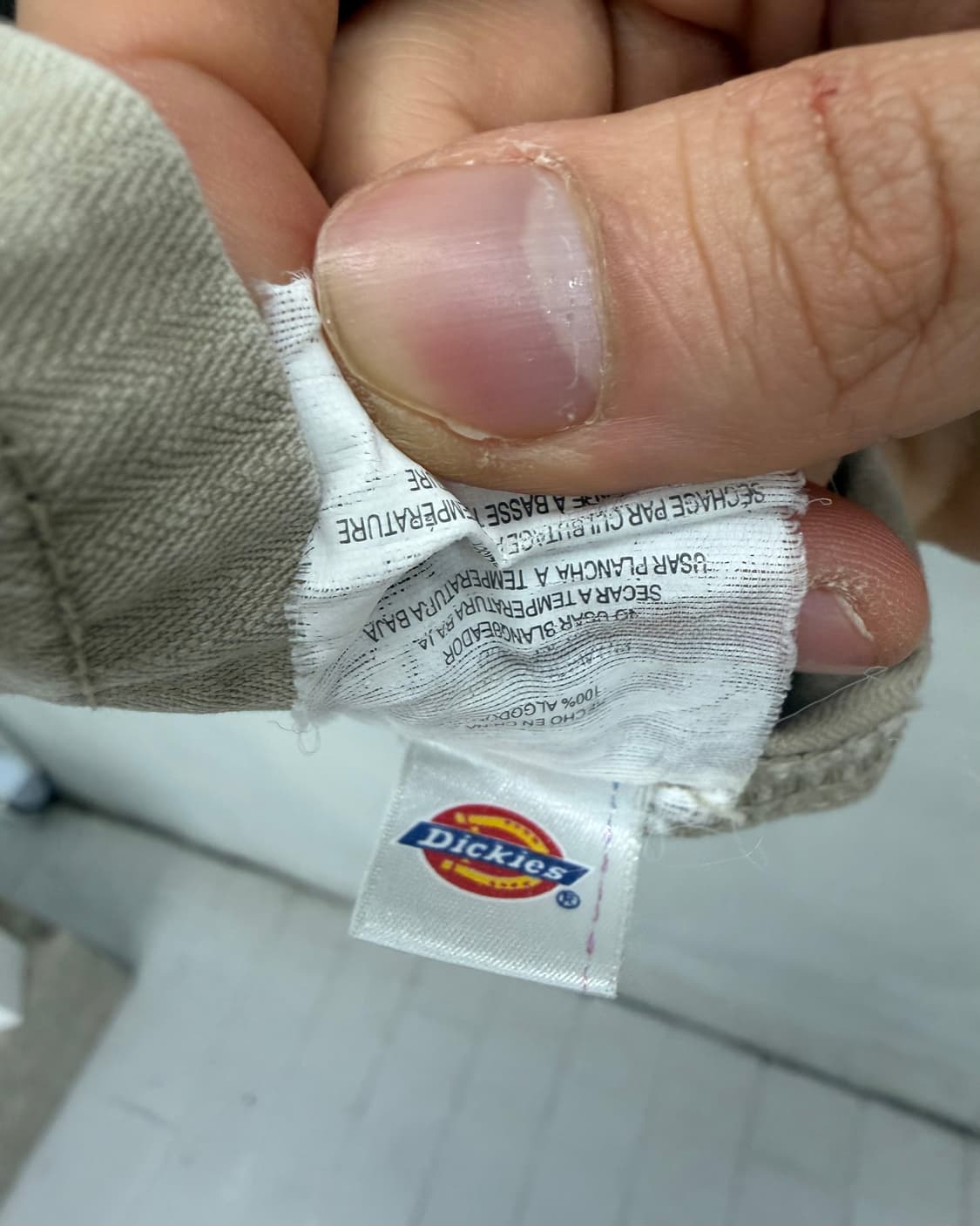 디키즈 00s 유틸리티 포켓 하프 셔츠 베이지 상품이미지9