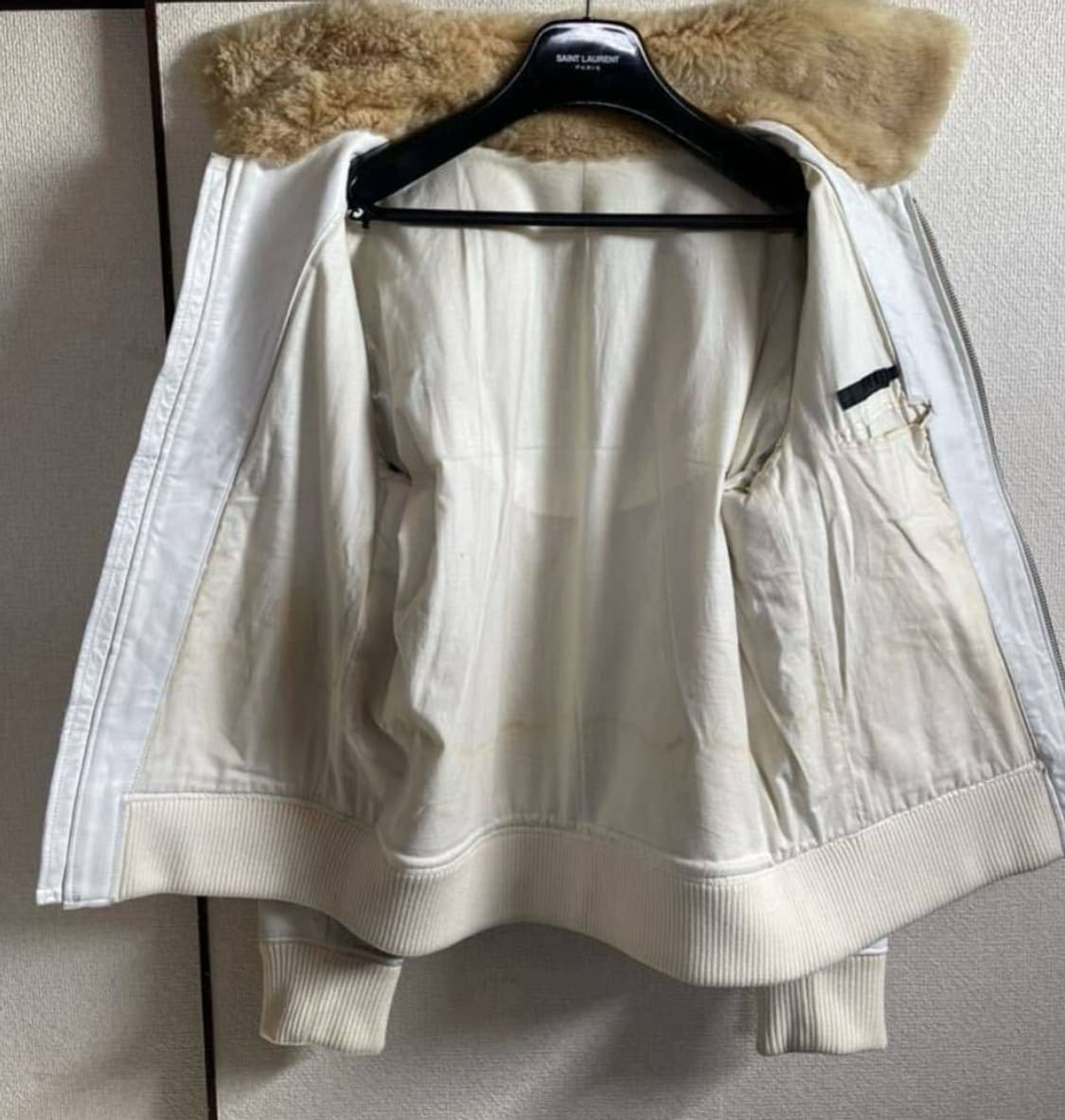 Lithium homme 램스킨 무톤 칼라 자켓 상품이미지3