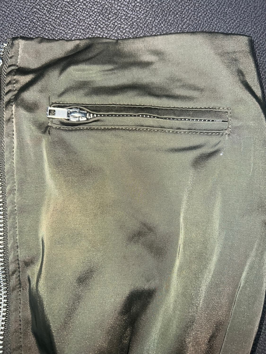 (무료 배송) *새상품* 자라 카키 미니 원피스 상품이미지4