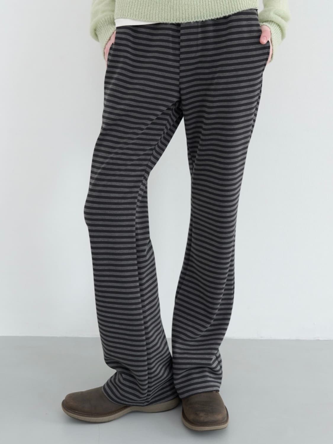 엔조블루스 스트라이프 팬츠 s 상품이미지1