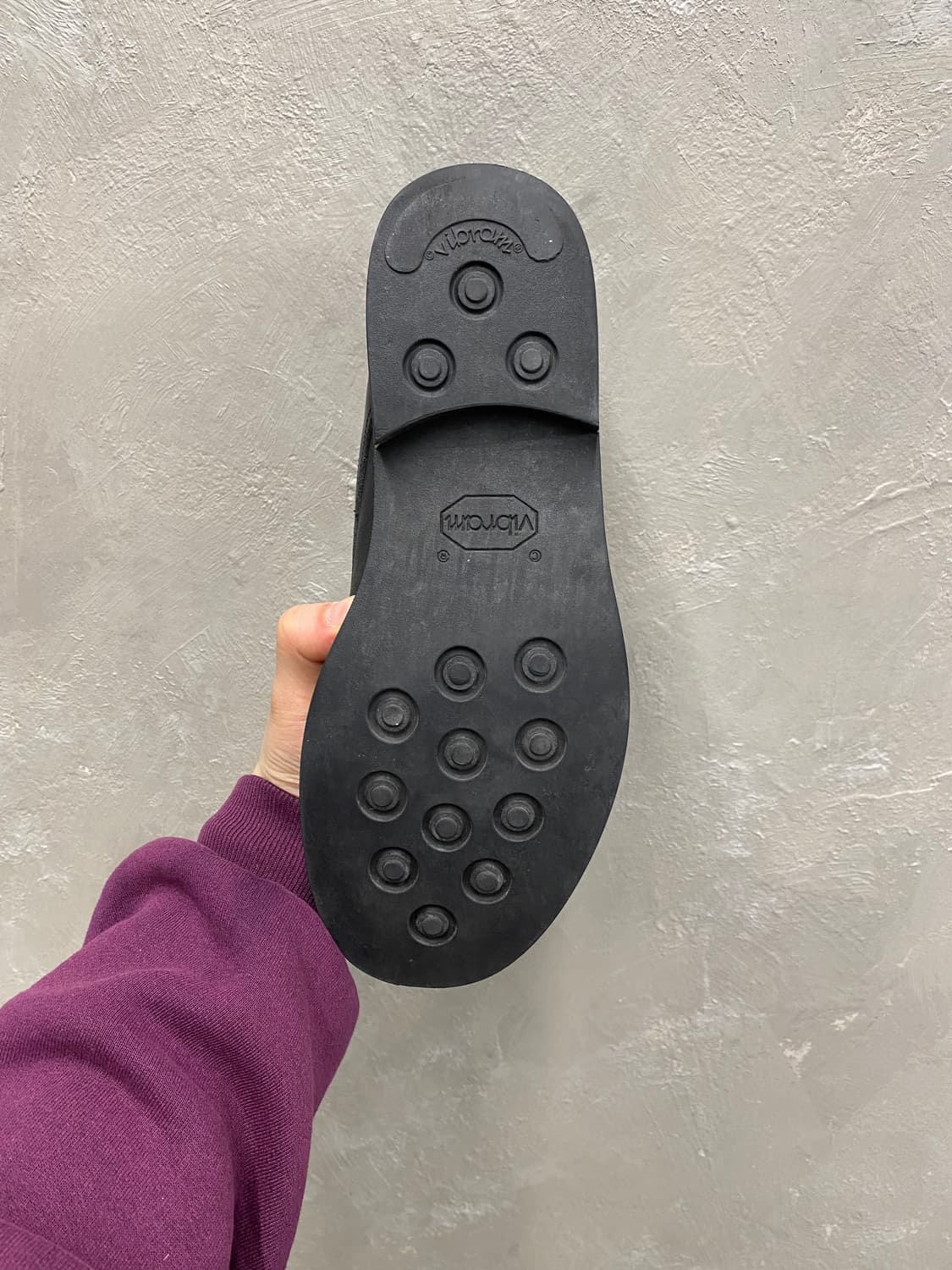 [275] Color Collar 컬러콜라 블랙 레더 캡 토 부츠 상품이미지8