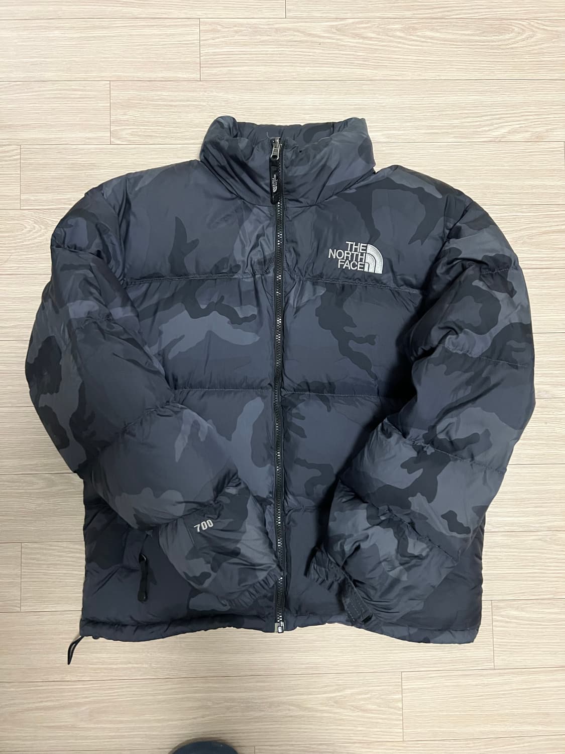 노스페이스 블랙카모 눕시 센터로고 M사이즈 상품이미지2