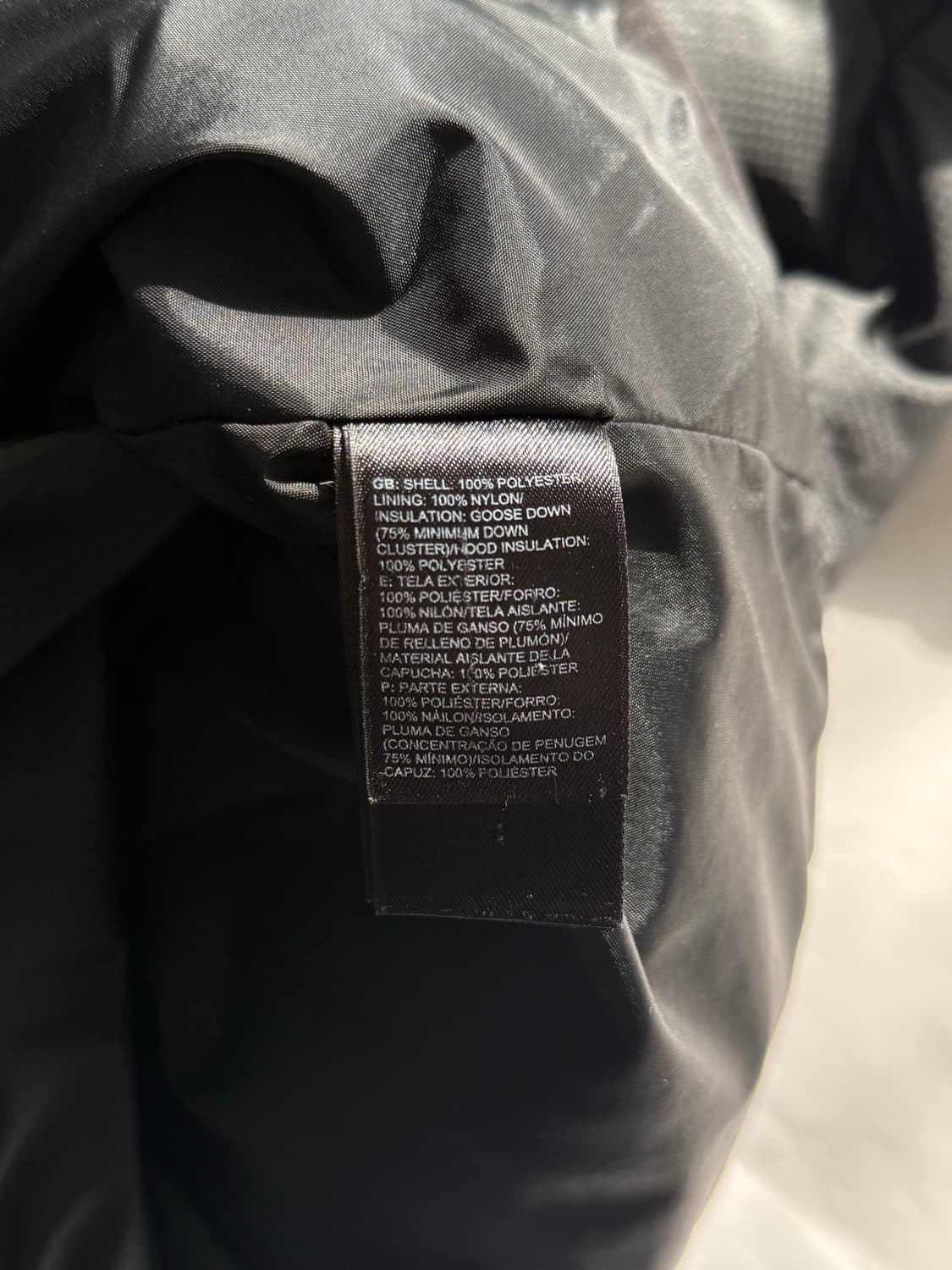 노스페이스 구스다운 경량 후드 패딩 550 M 상품이미지7