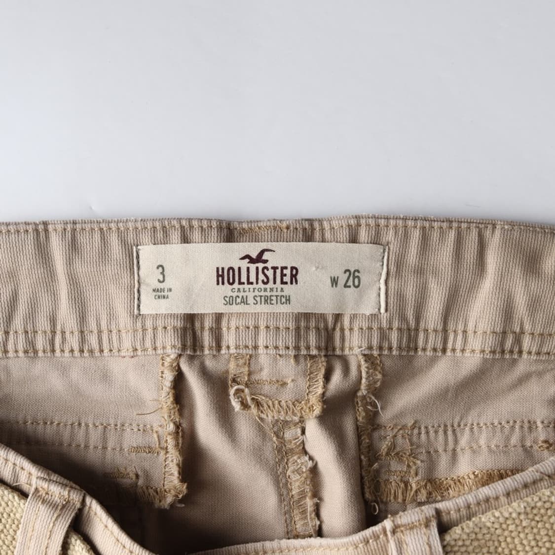 홀리스터 베이지 카고 벨티드 숏팬츠 26 상품이미지5