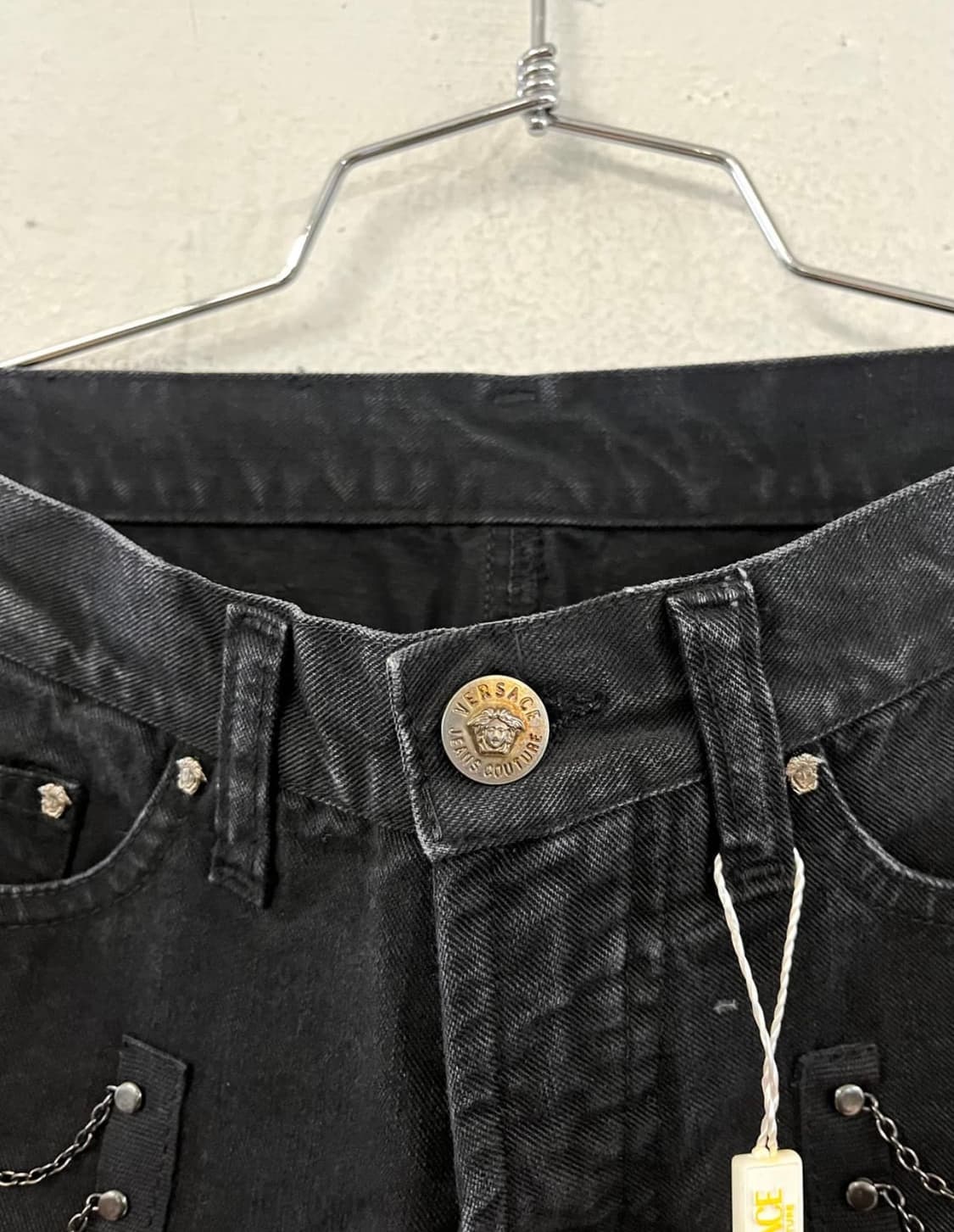 베르사체 체인 플레어 데님 팬츠 상품이미지3