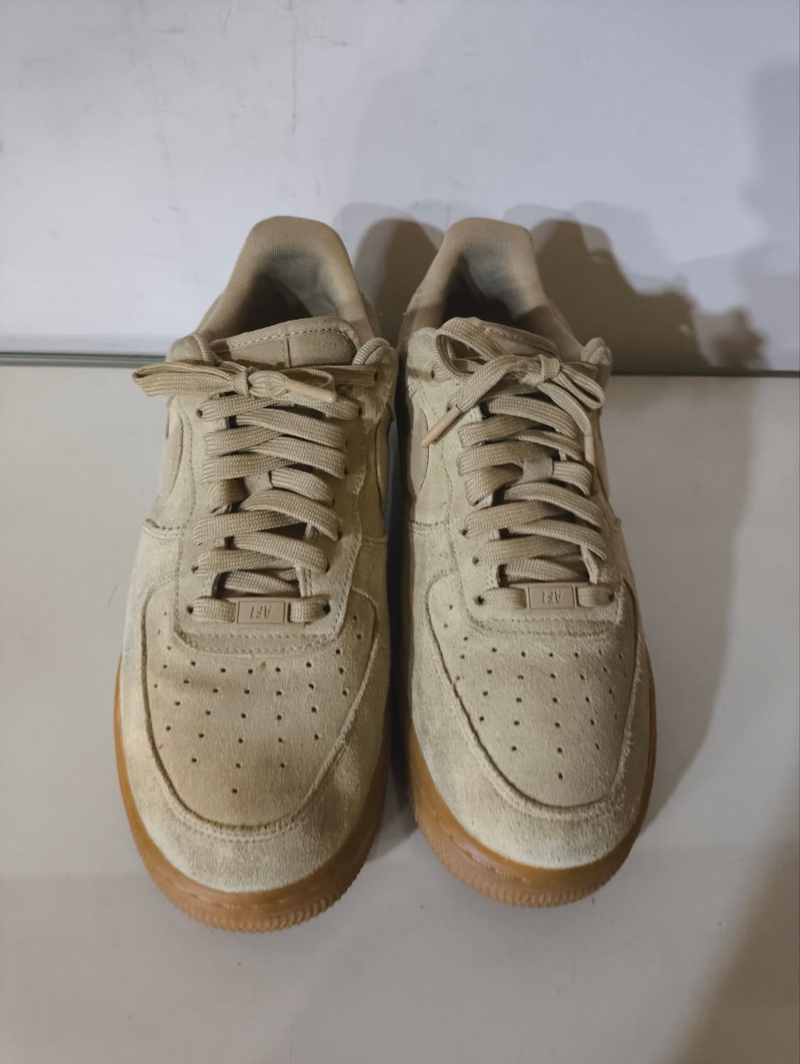 265mm 나이키 에어포스 스웨이드 머쉬룸 된장포스  상품이미지4