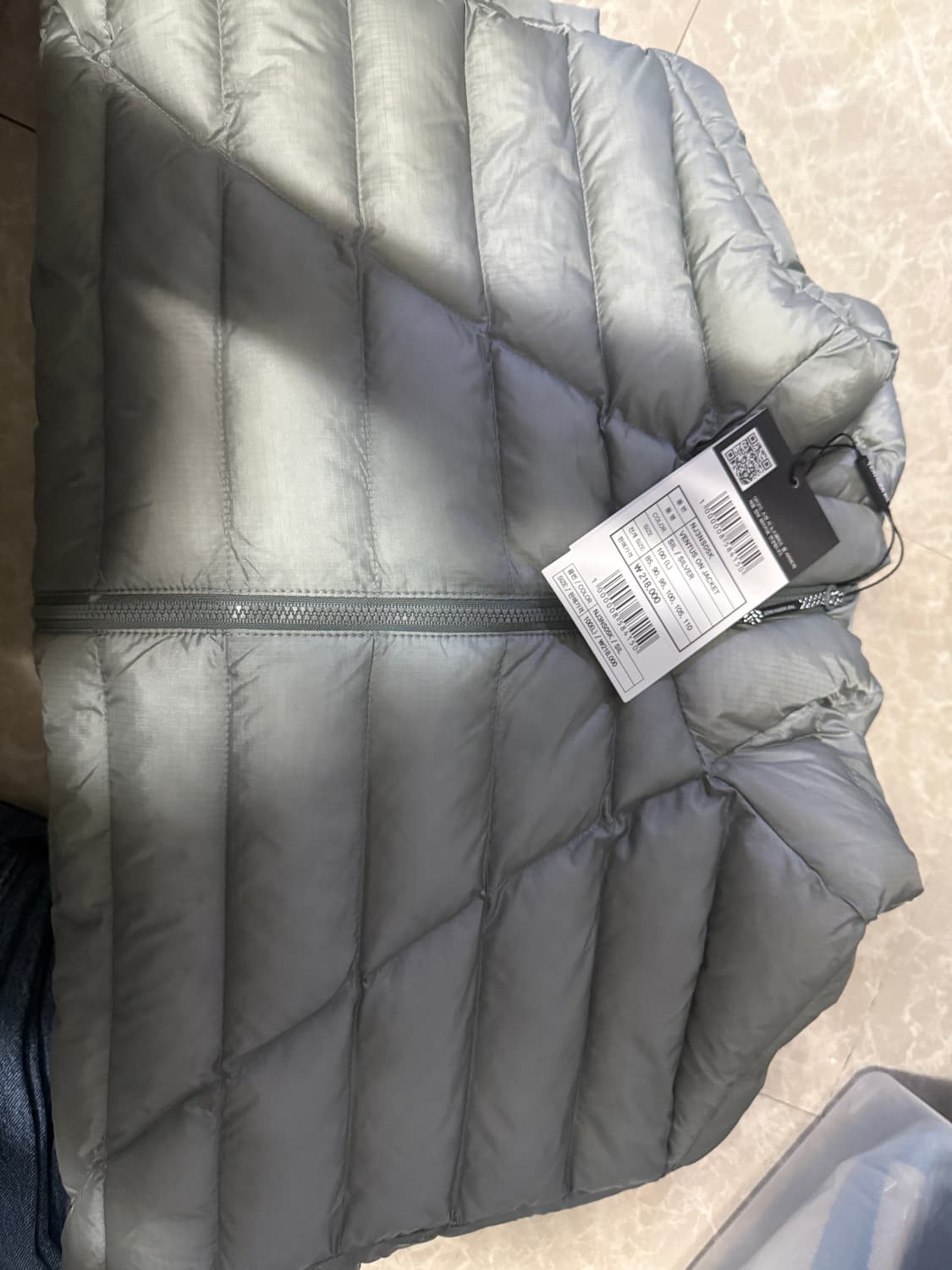 L사이즈 노스페이스 벤투스 온 자켓 실버 상품이미지1