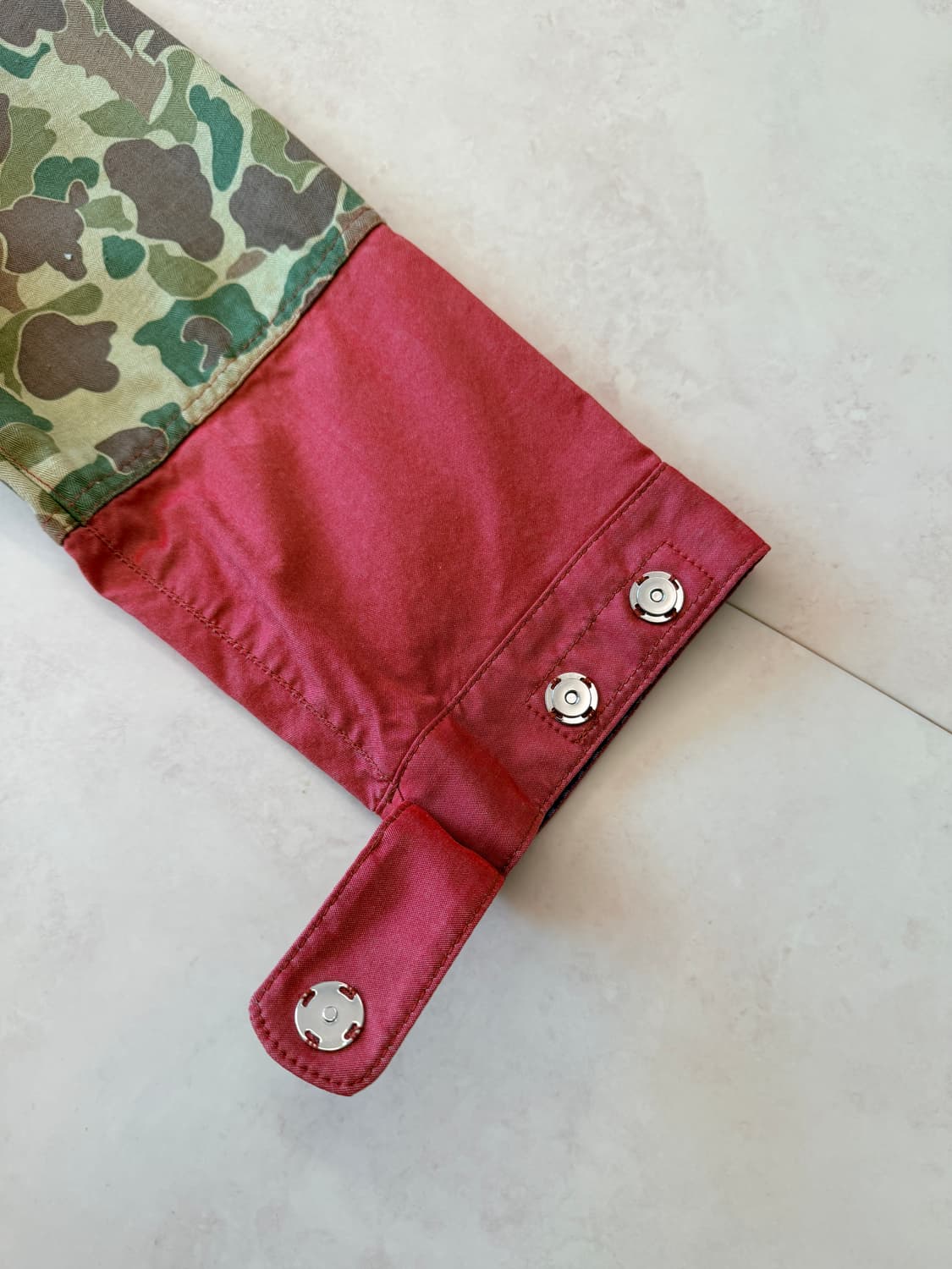 [L] 1회착 준야와타나베 나일론 샴브레이 아노락 자켓 상품이미지9