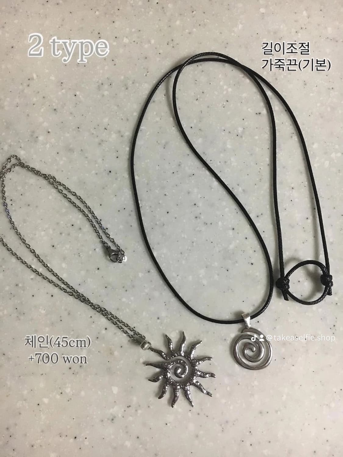 {take a selfie pendant necklace} 상품이미지6