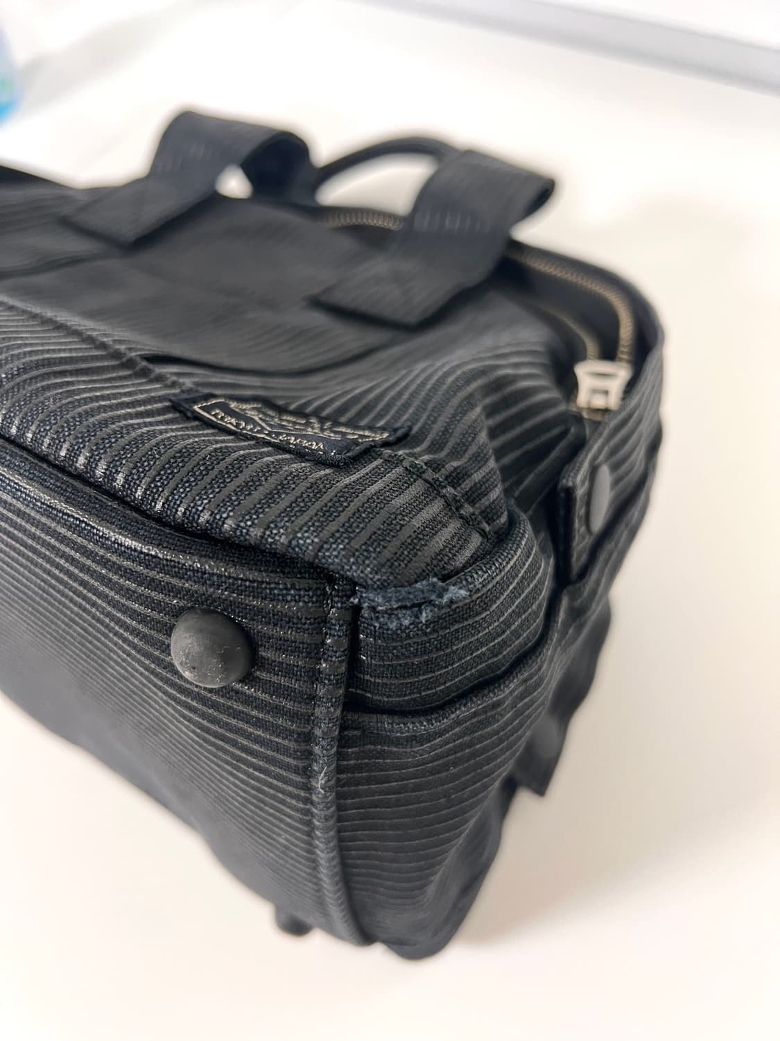 PORTER-TOTE BAG S (Washed Stripe Black) 상품이미지10