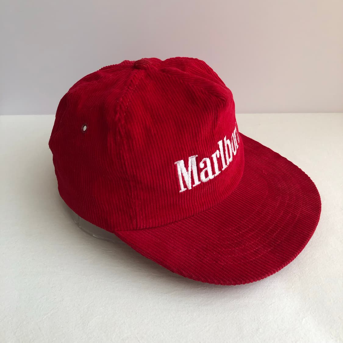 80’s marlboro red corduroy cap 상품이미지5