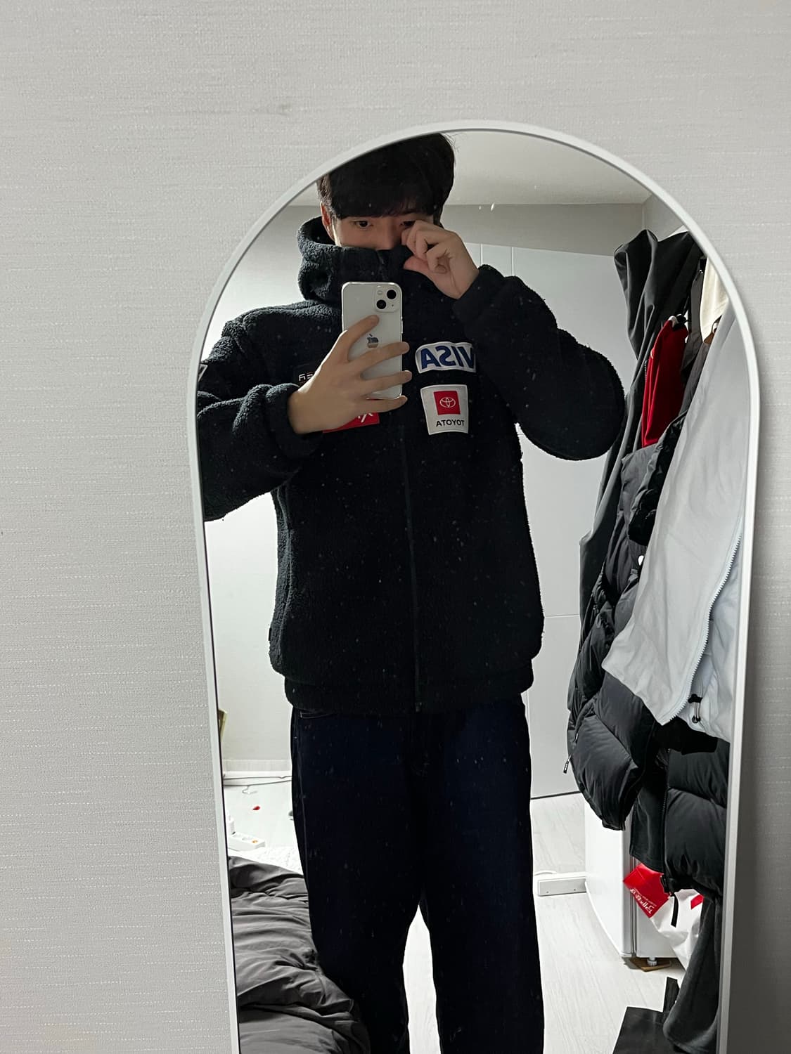 스파이더 후리스 자켓 m 상품이미지3