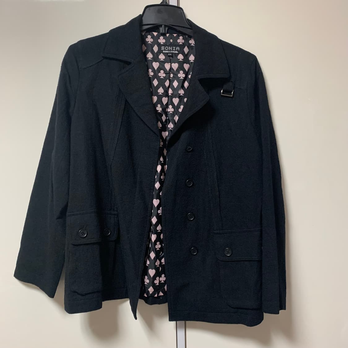 소니아 리키엘 블랙 자켓  모리걸 하구미 상품이미지1