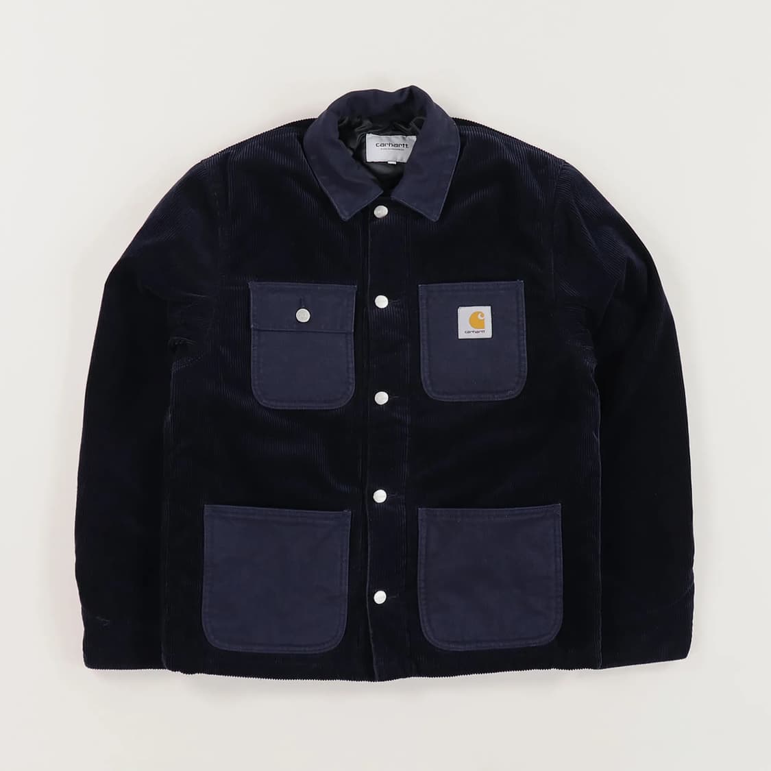 칼하트 WIP 코듀로이 미시건 코트 초어자켓 - 네이비 상품이미지1