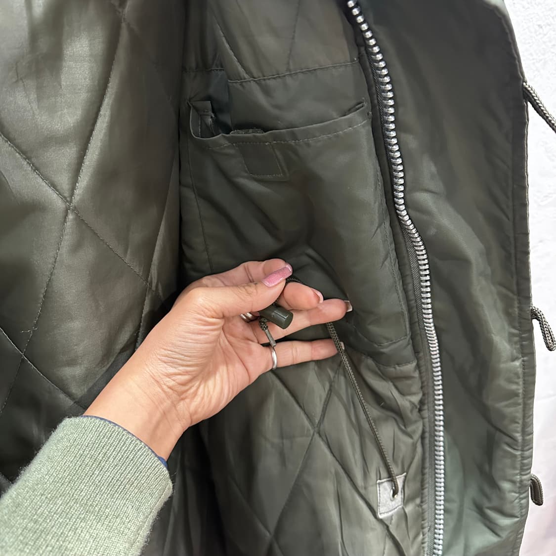 빈티지 Virgin Voyage N-3B 프라잉 자켓L 상품이미지3