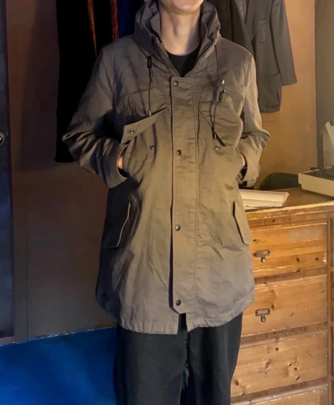 HIGHNECK MILITARY FISHTAIL PARKA 상품이미지1