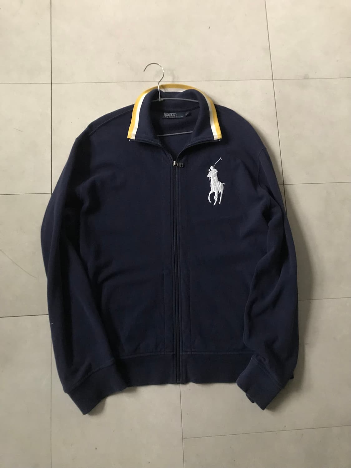 폴로 네이비 빅포니 면집업 상품이미지8