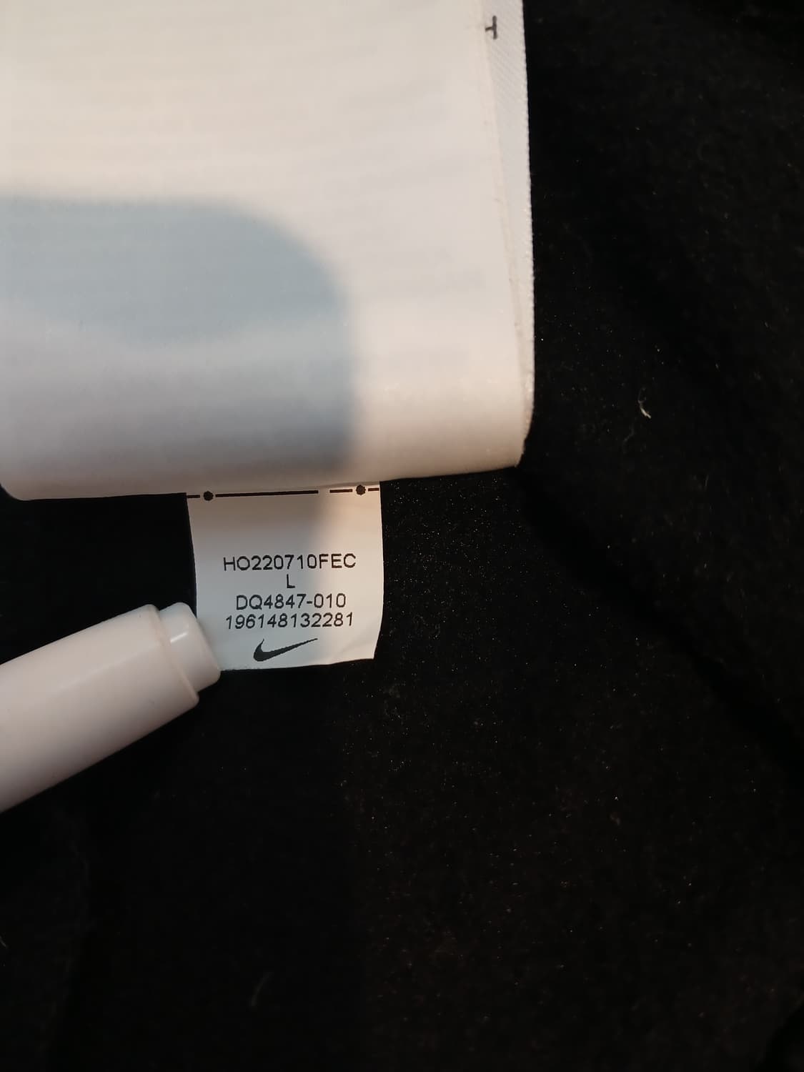 (L,85,33-34)나이키 피트니스 팬츠 써마핏 기모안감 상품이미지10