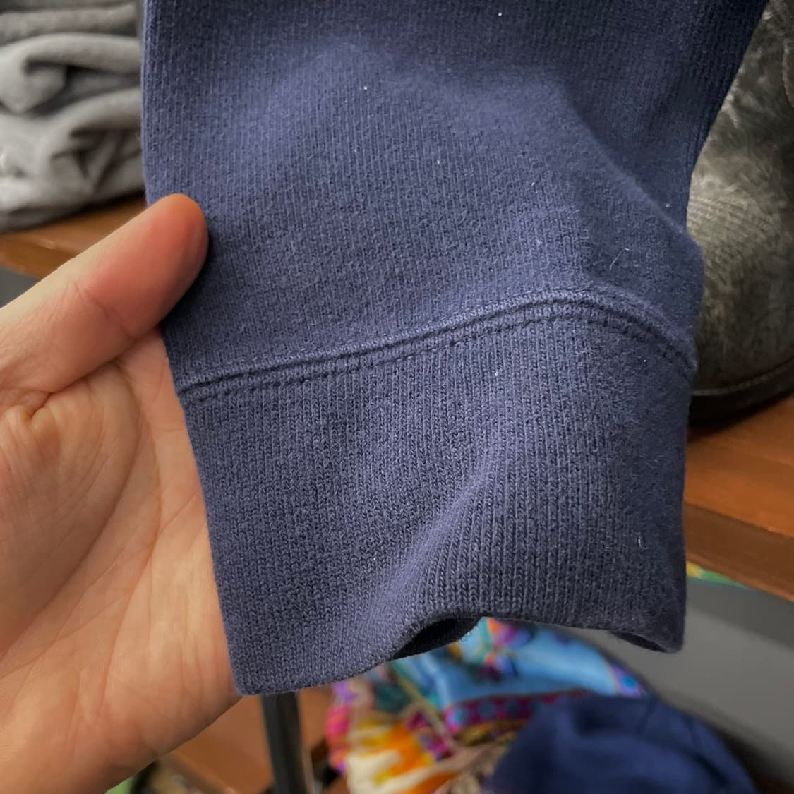 90s 폴로 랄프로렌 하프 집업 코튼 니트 스웨터 상품이미지6