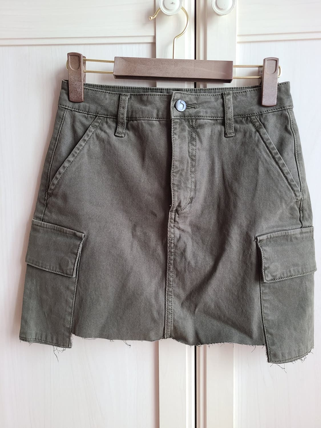 조스진(Joe's Jeans) 카고 미니스커트 / 카키 [S, 25인치] 상품이미지1