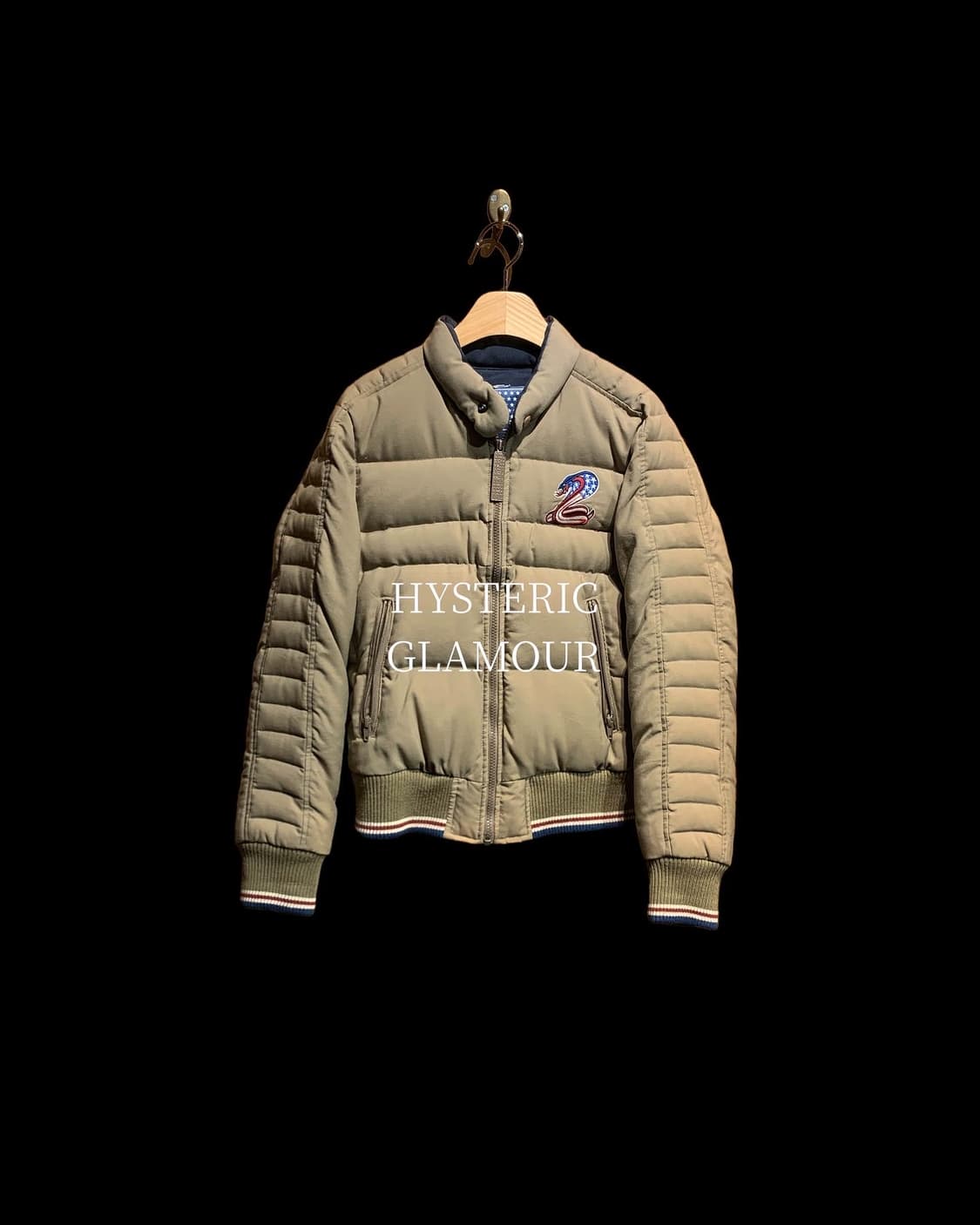 HYSTERIC GLAMOUR 패딩 집업 재킷 상품이미지1