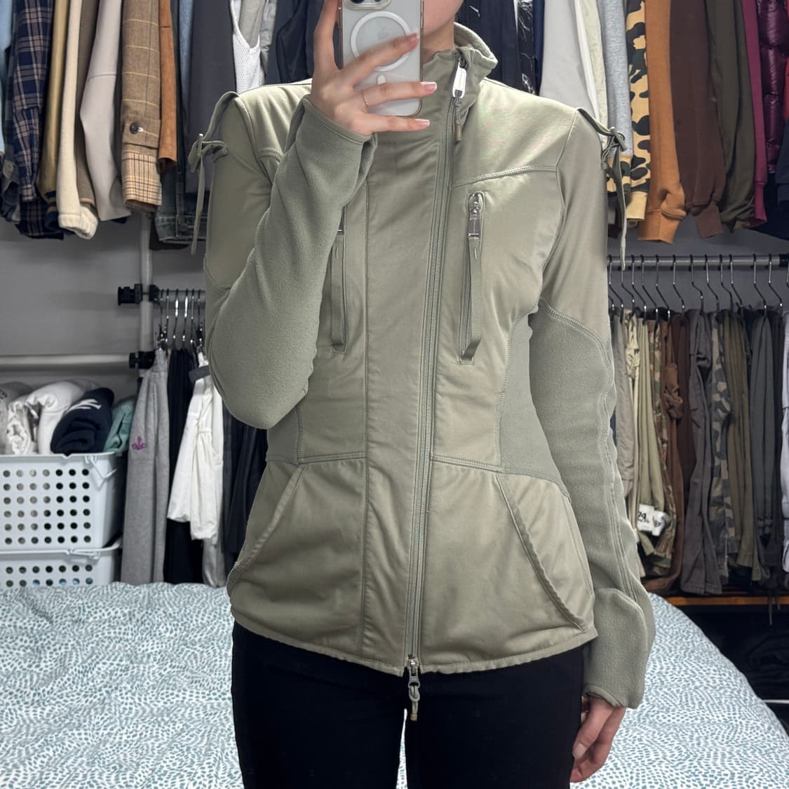 아디다스 스텔라맥카트니 플리스 재킷 집업 상품이미지1