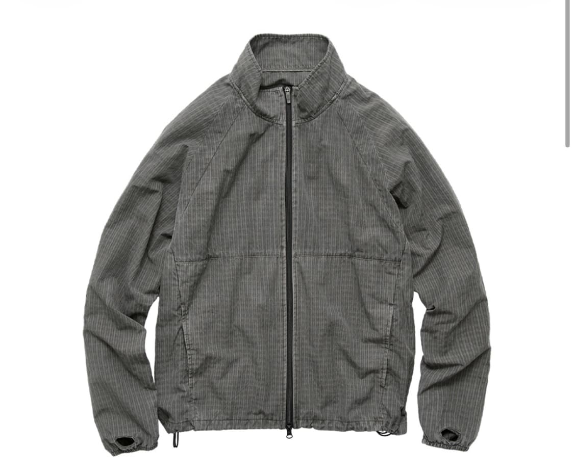 [3] 폴리테루 휴먼인덱스 체크트랙자켓 그레이 상품이미지1