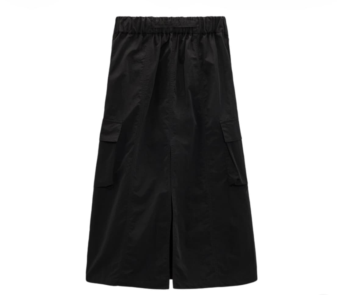 자라 나일론 카고 스커트 블랙 S 상품이미지2