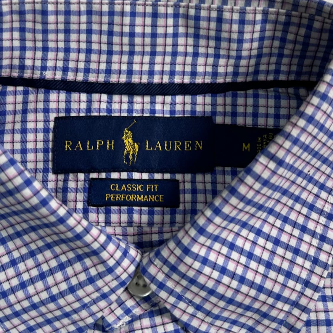폴로 랄프로렌 핑크포니 체크 셔츠 상품이미지4