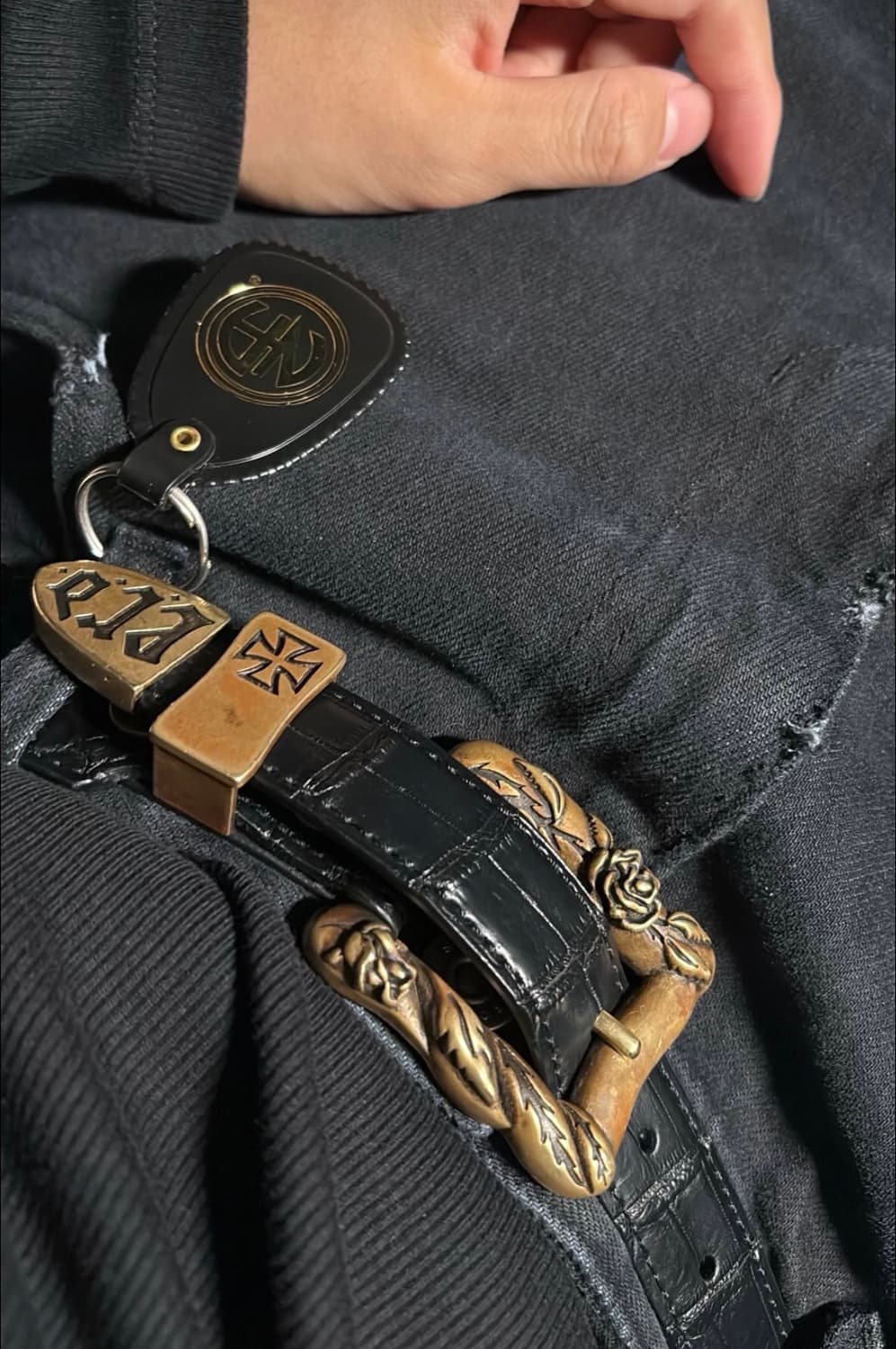 Erd strap custom texasserenade belt 95cm 상품이미지1