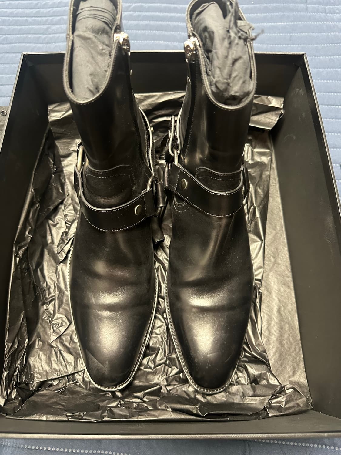 [판매] Saint Laurent 모터사이클 하네스 부츠 41사이즈 상품이미지3